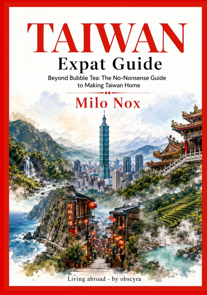 Taiwan Expat Guide: Beyond Bubble Tea: The No-Nonsense Guide to Making Taiwan Home cover
