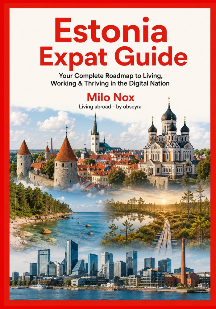 Estonia - Expat Guide: Your Complete Roadmap to Living, Working & Thriving in the Digital Nation cover