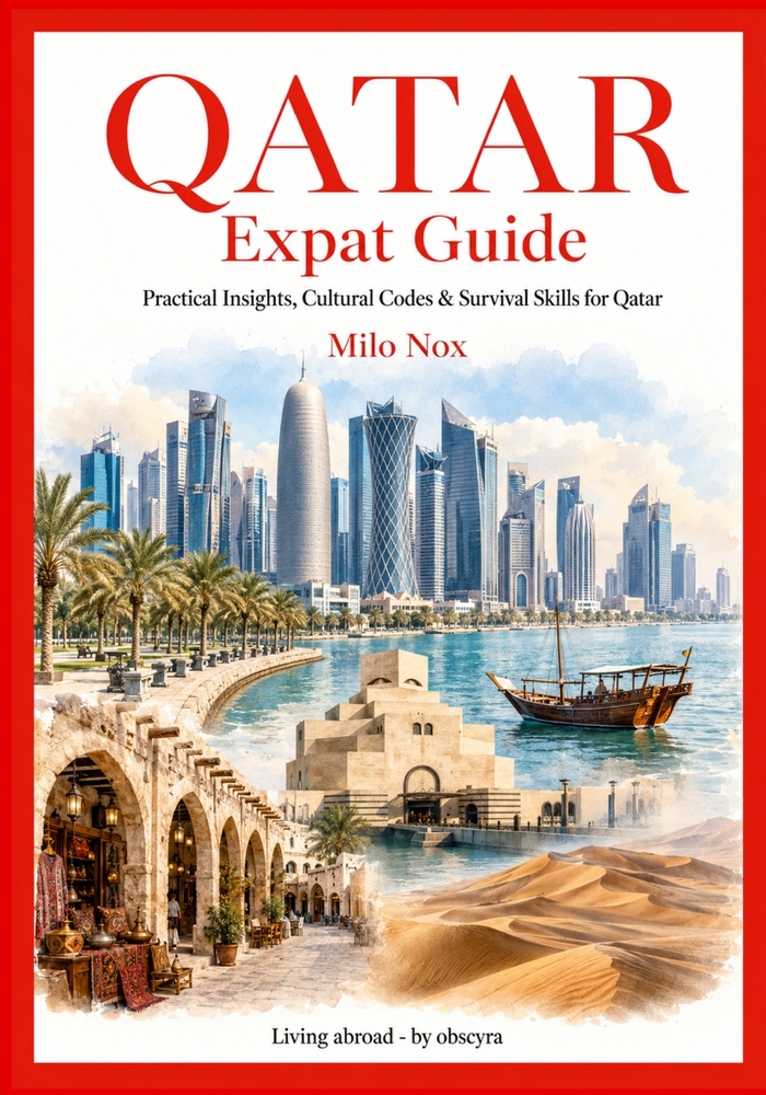 Qatar Expat Guide: Practical Insights, Cultural Codes & Survival Skills for Qatar cover
