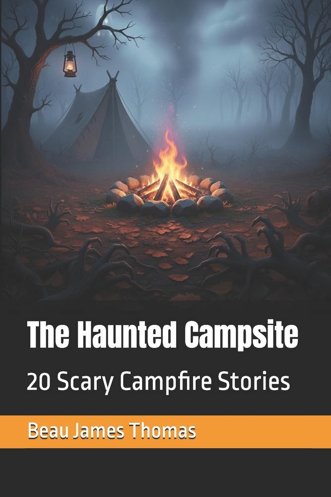 The Haunted Campsite: 20 Scary Campfire Stories cover