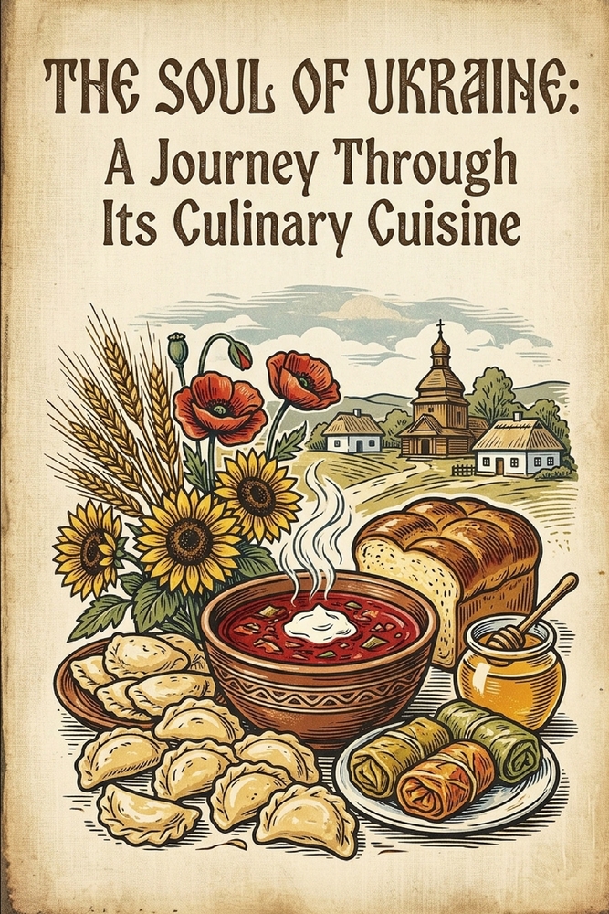 The Soul of Ukraine: A Journey Through Its Culinary Cuisine cover
