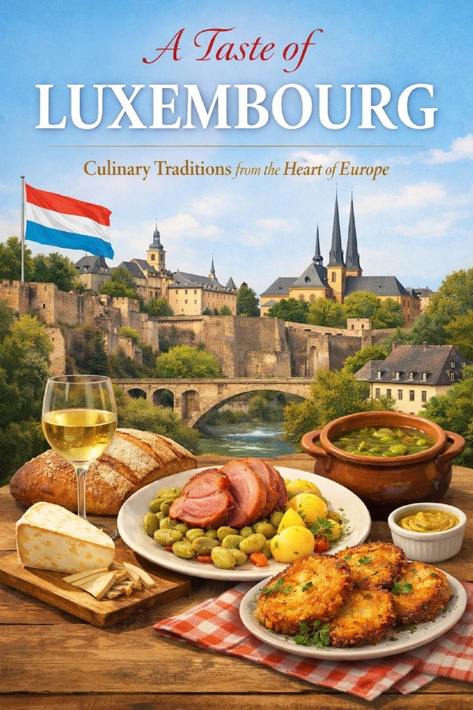 A Taste of Luxembourg: Culinary Traditions from the Heart of Europe cover