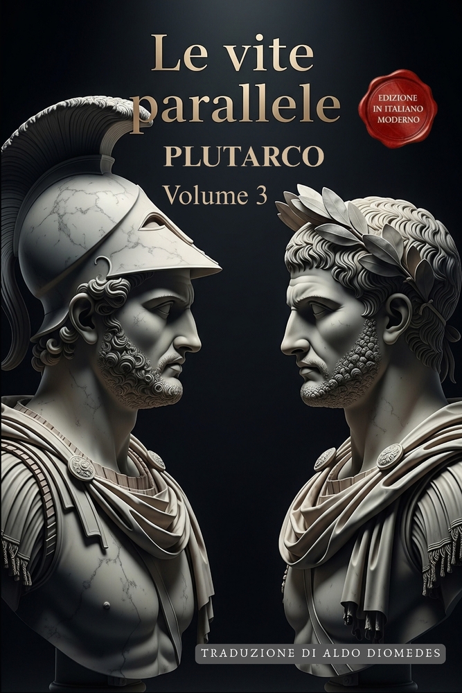 Le Vite Parallele - Volume 3: Un Capolavoro della Storia in Italiano Moderno cover