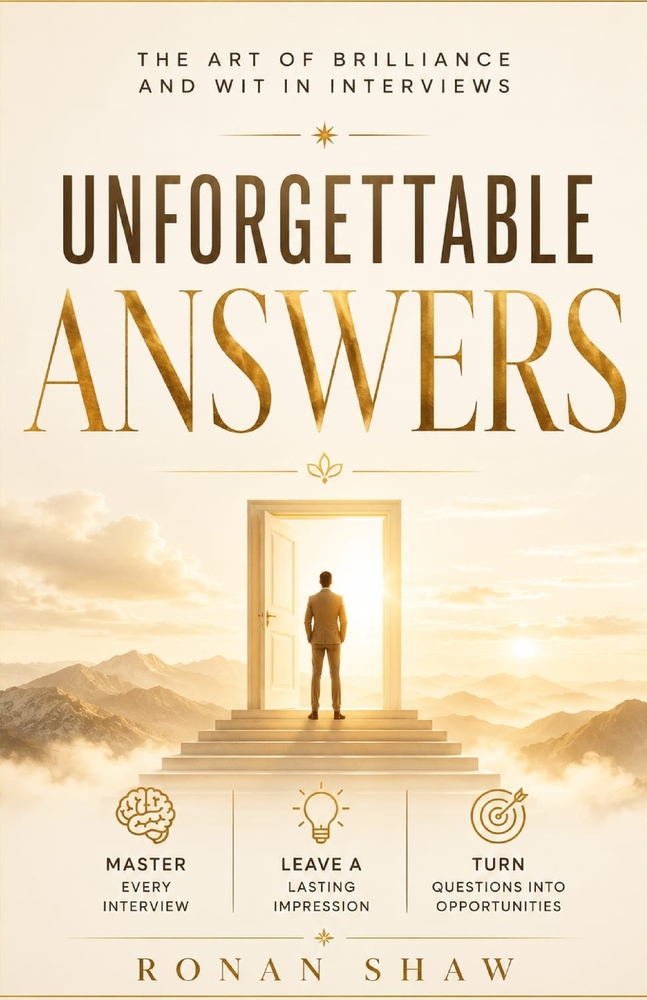 Unforgettable Answers: The Art of Brilliance and Wit in Interviews cover