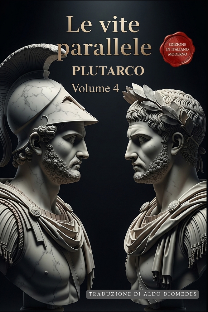 Le Vite Parallele - Volume 4: Un Capolavoro della Storia in Italiano Moderno cover
