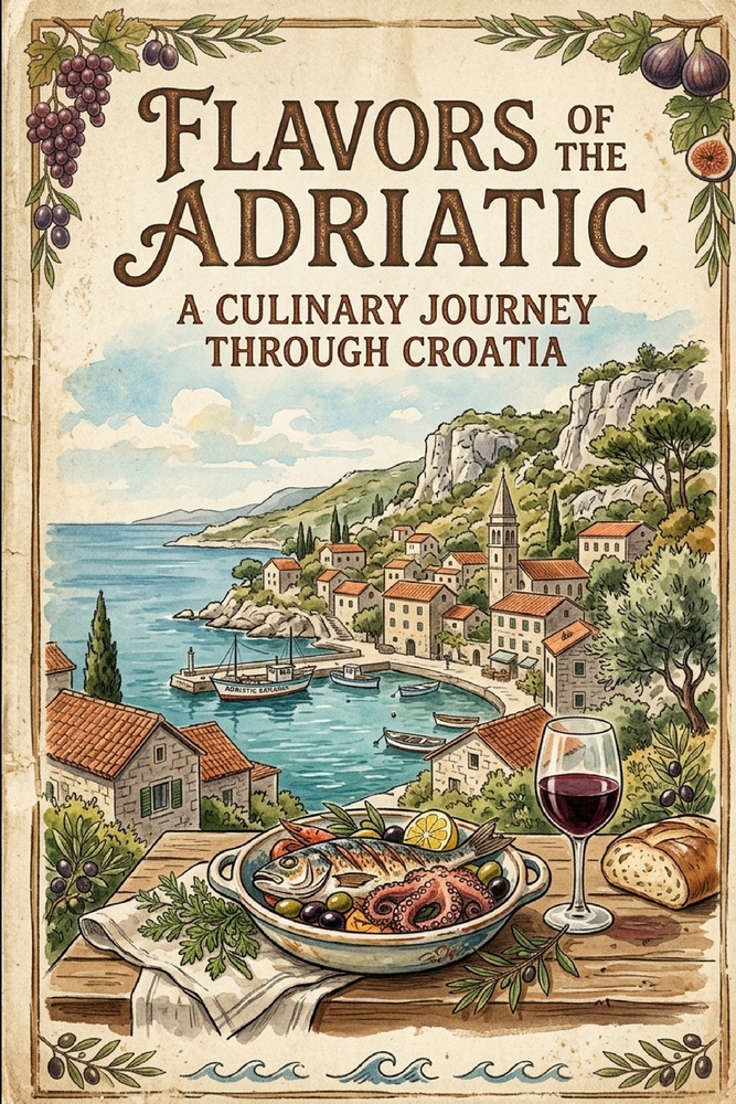 Flavors of the Adriatic: A Culinary Journey Through Croatia cover