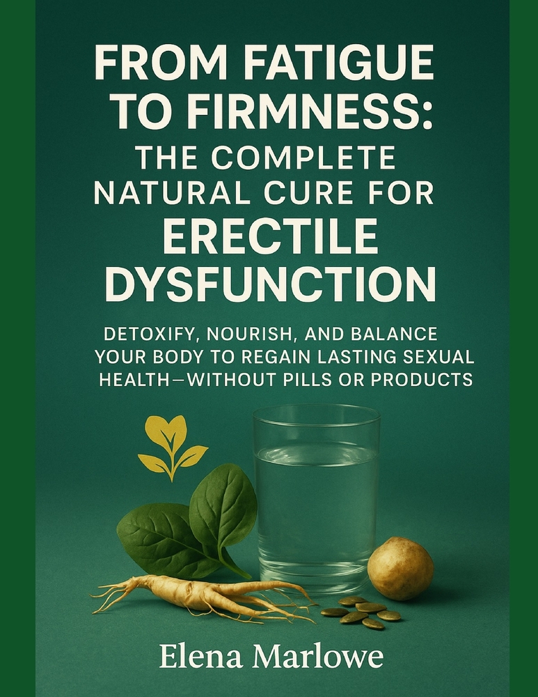 From Fatigue to Firmness: The Complete Natural Cure for Erectile Dysfunction: Detoxify, Nourish, and Balance Your Body to Regain Lasting Sexual Health cover