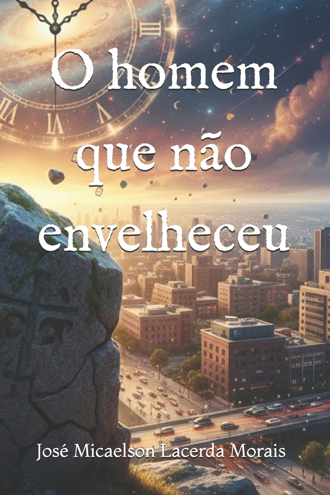 O homem que não envelheceu cover