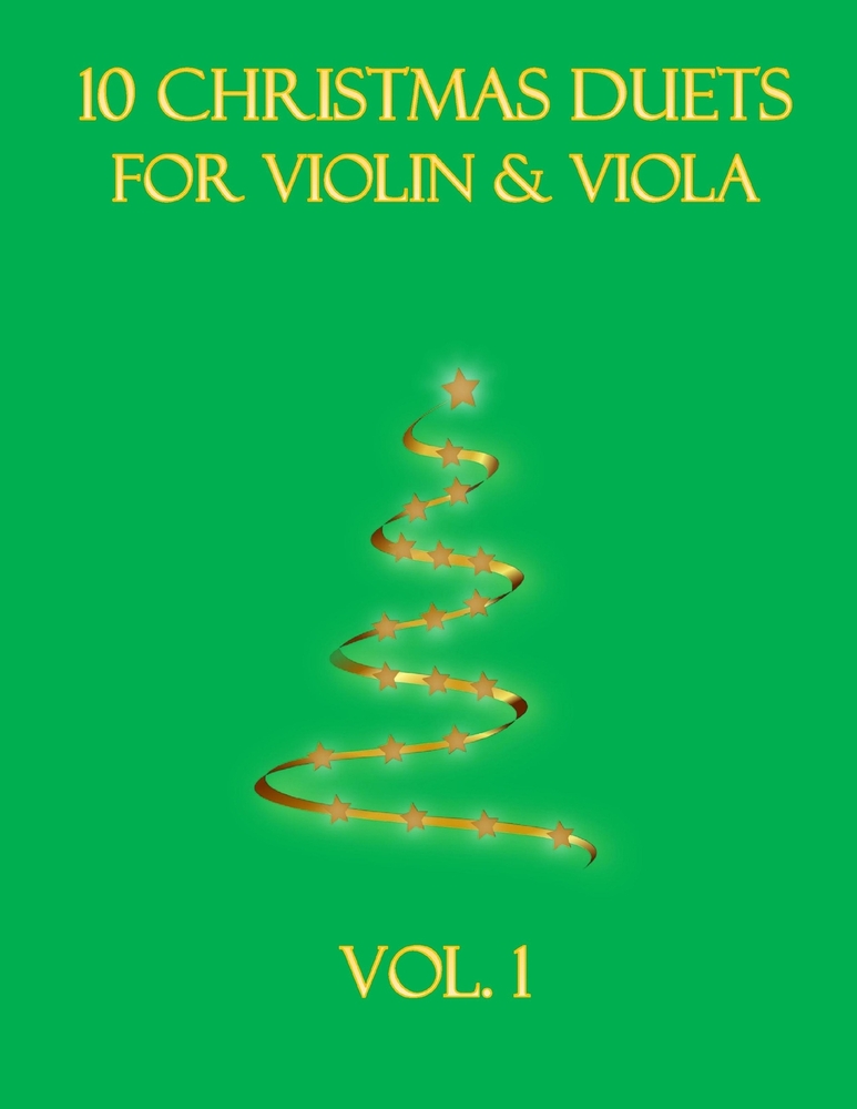 10 Christmas Duets for Violin and Viola: Vol. 5 cover