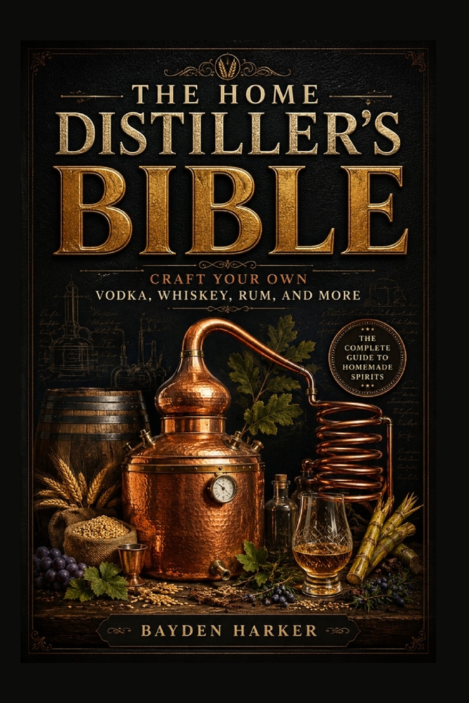 The Home Distiller's Bible: Craft Your Own Vodka, Whiskey, Rum, and More cover
