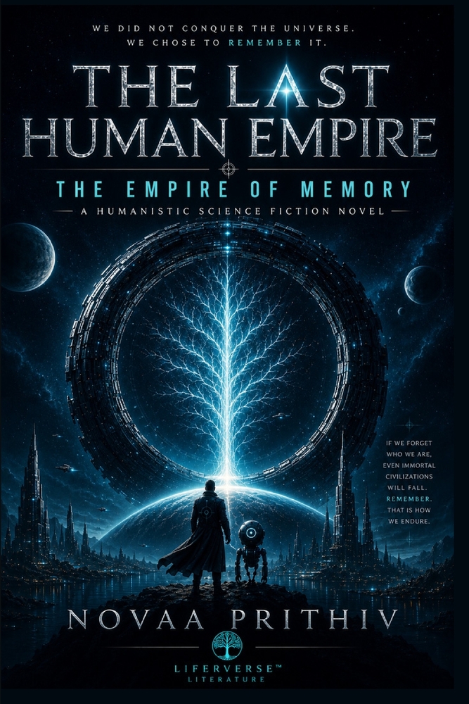 The Last Human Empire: A Post-Apocalyptic Space Opera of Lost Civilizations, AI Memory, and Humanity's Rebirth Among the Stars cover
