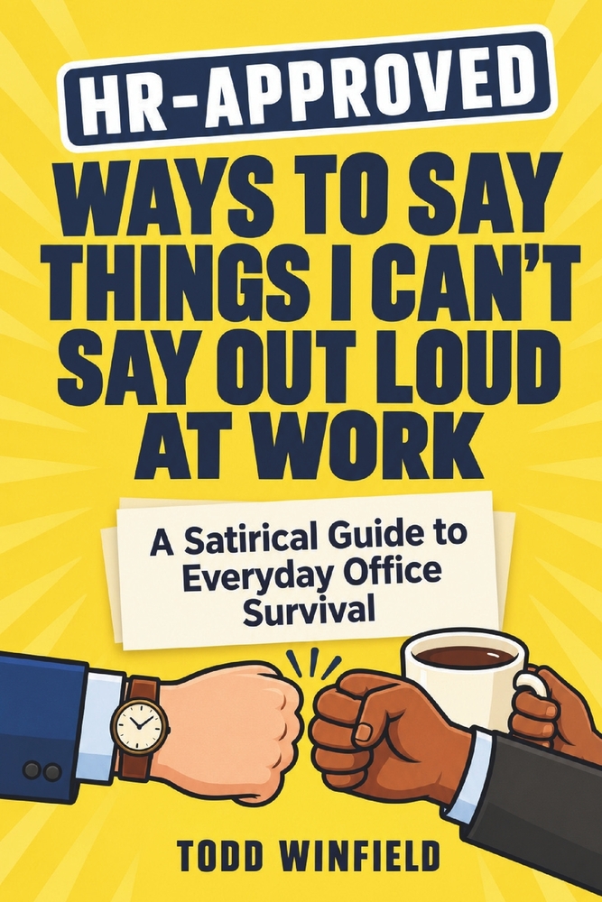 HR Approved Ways To Say Things I Can't Say Out Loud At Work: A Satirical Guide to Everyday Office Survival cover
