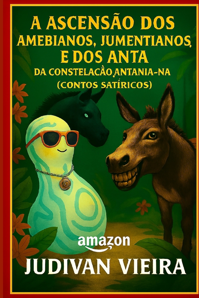 A Ascensão dos Amebianos, Jumentianos, e dos ANTA, da Constelação Antania-NA: Contos Satíricos cover
