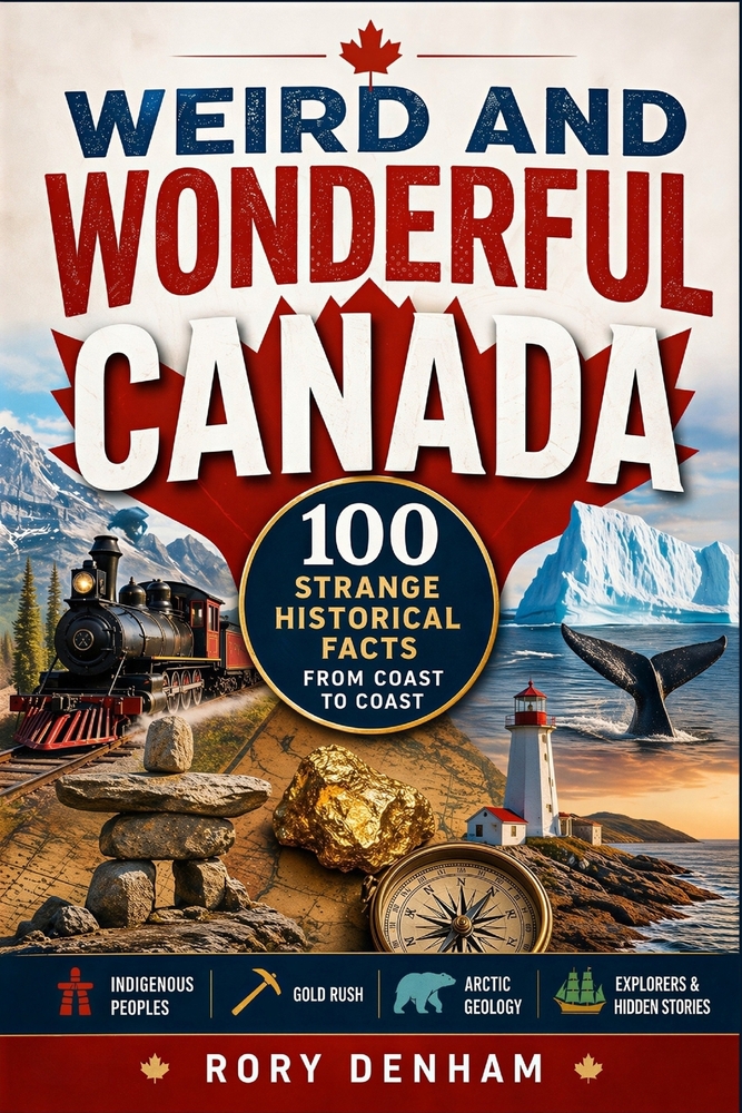 Weird and Wonderful Canada: 100 Strange Historical Facts from Coast to Coast Indigenous Peoples, Gold Rush, Arctic Geology, Explorers & Hidden Stories cover
