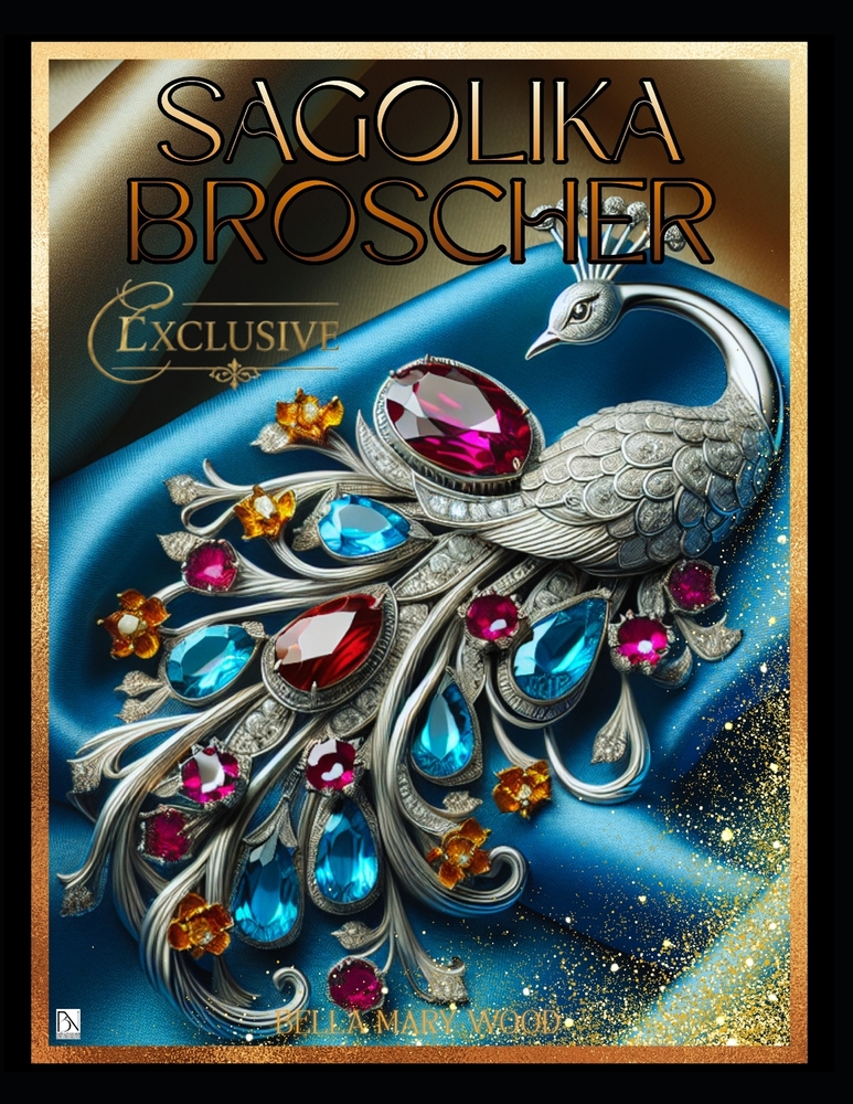 Sagolika Broscher Exklusiv målarbok: designer målning cover