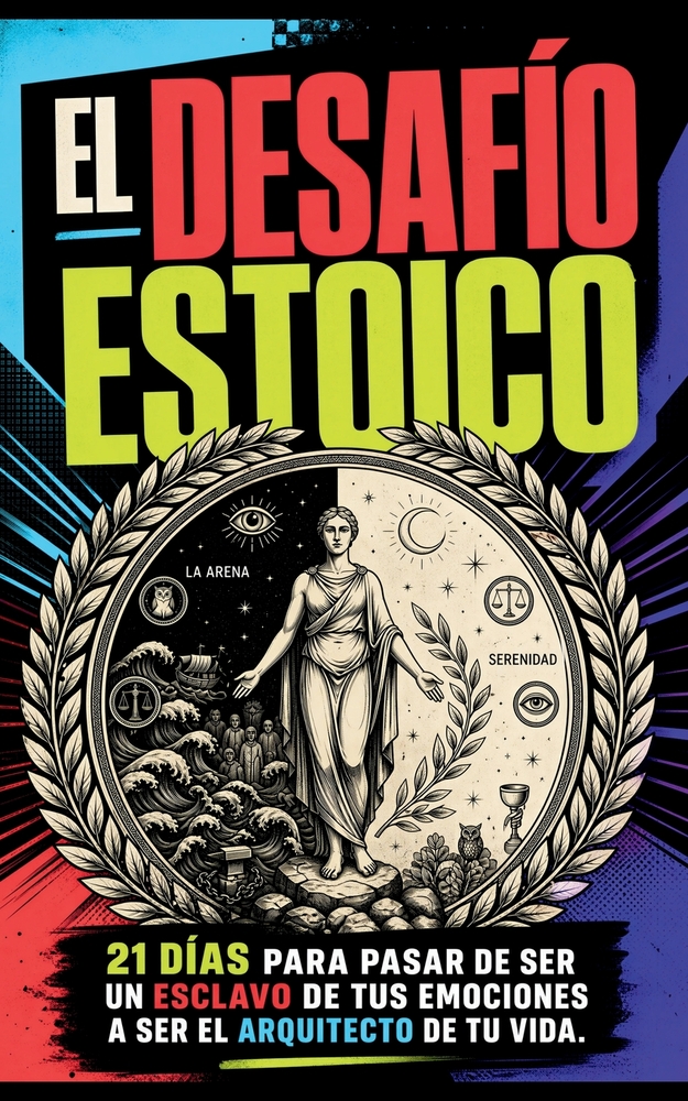 El desafío estoico: 21 días para pasar de ser un esclavo de tus emociones a ser el arquitecto de tu vida. cover
