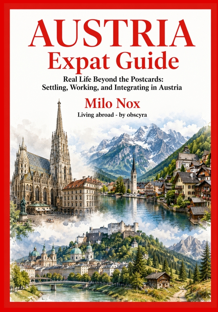 Austria Expat Guide: Real Life Beyond the Postcards: Settling, Working, and Integrating in Austria cover
