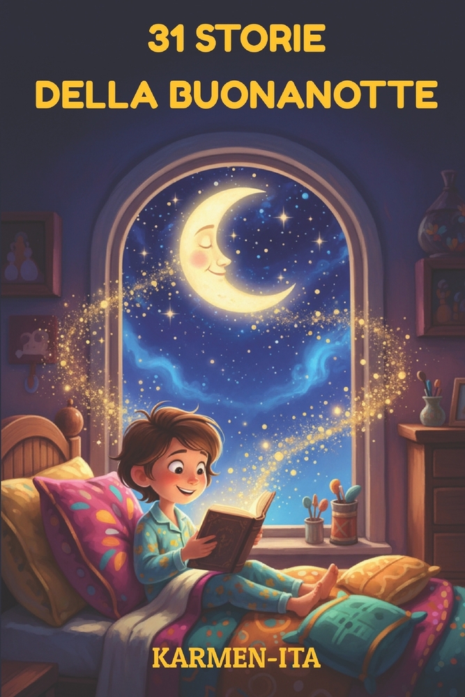 31 Storie della Buonanotte: Racconti illustrati per sogni d'oro e notti magiche cover