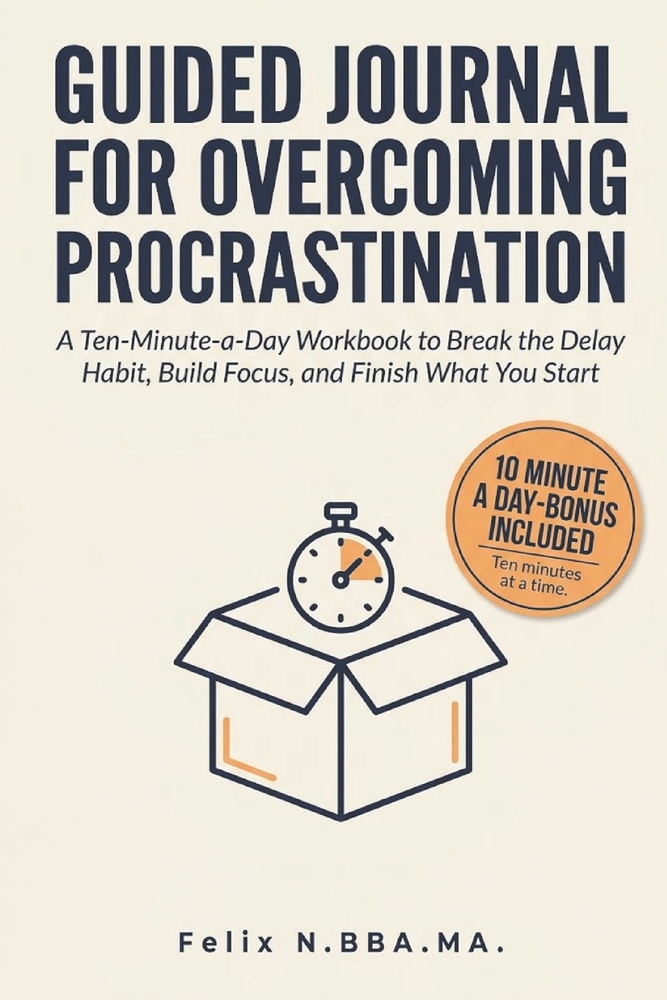 Guided Journals for Overcoming Procrastination cover