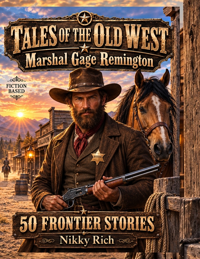 Tales of the Old West Fictional Western Adventures: Marshal Gauge Remington's Frontier Stories cover