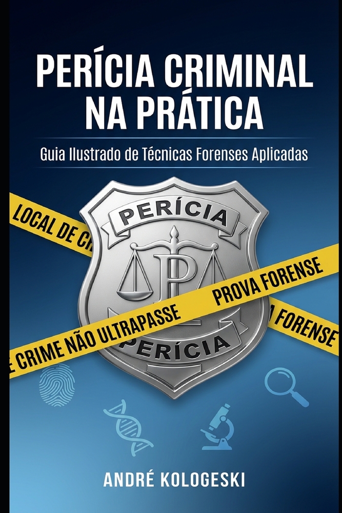 Perícia Criminal na Prática: Guia Ilustrado de Técnicas Forenses Aplicadas cover