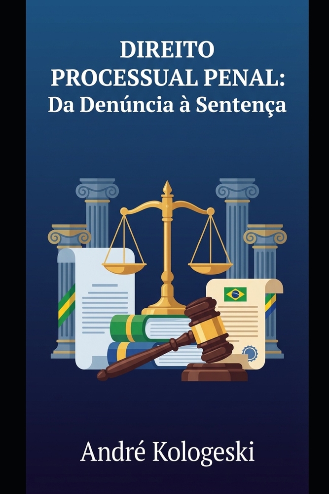 Direito Processual Penal: Da Denúncia à Sentença: Uma Análise Estratégica do Processo Penal Brasileiro cover