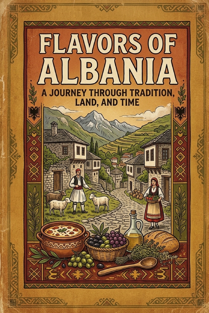 Flavors of Albania A Journey Through Tradition, Land, and Time cover