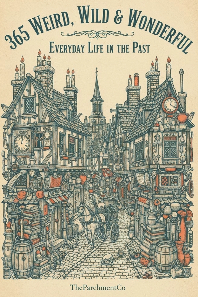 365 Weird, Wild & Wonderful: Everyday Life in the Past: Astonishing Facts About How People Really Lived - Strange Habits, Forgotten Customs, Bizarre T cover