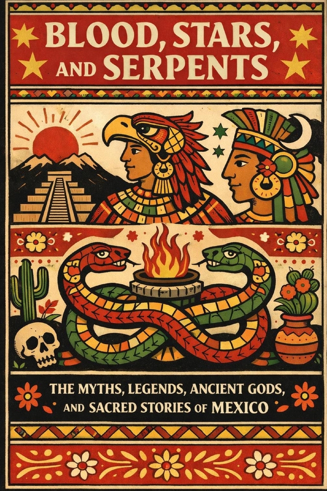 Blood, Stars, and Serpents: The Myths of Mexico cover