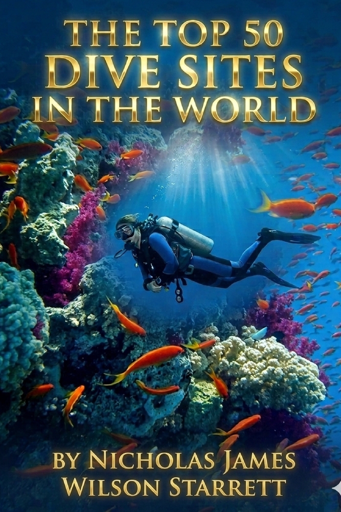 The World's Top 50 Dive Sites (Scuba-Diving): Top 50 Best Scuba-Diving Dive Sites In The World cover