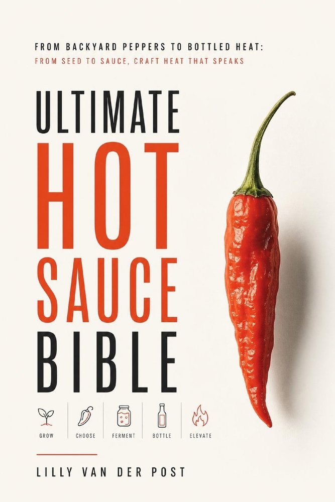 Ultimate Hot Sauce Bible: From Backyard Peppers to Bottled Heat: From seed to sauce-craft heat that speaks cover