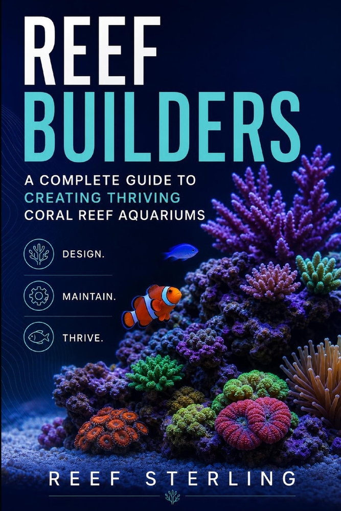 Reef Builders: A Complete Guide to Creating Thriving Coral Reef Aquariums: Transform Your Living Room into a Living Reef. cover