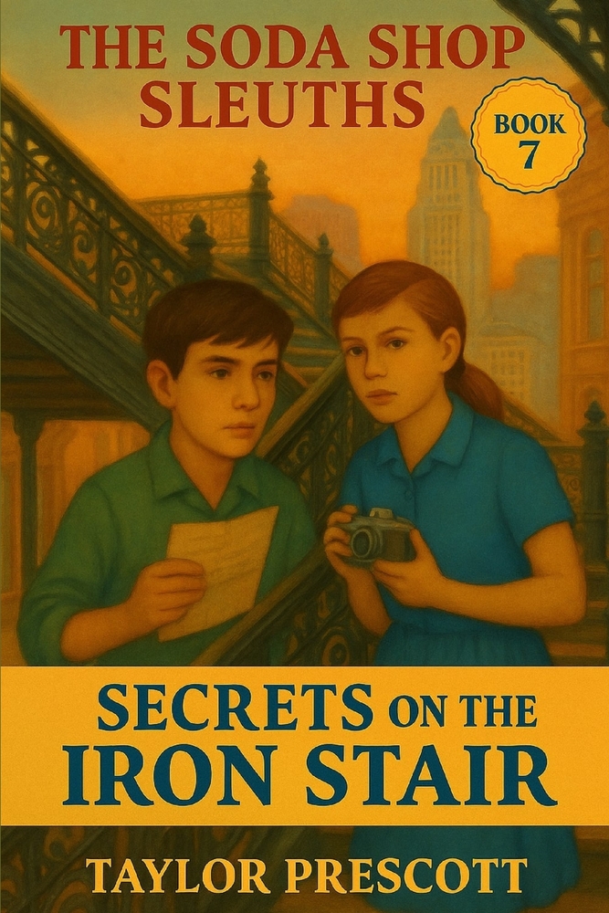 Secrets on the Iron Stair: A Kids' Historical Mystery Set in 1950s California cover