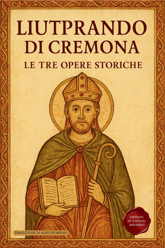 Liutprando di Cremona - Le tre opere storiche: Traduzione italiana integrale di Antapodosis, Gesta Ottonis, Legatio. La cronaca dell'Europa del X seco cover