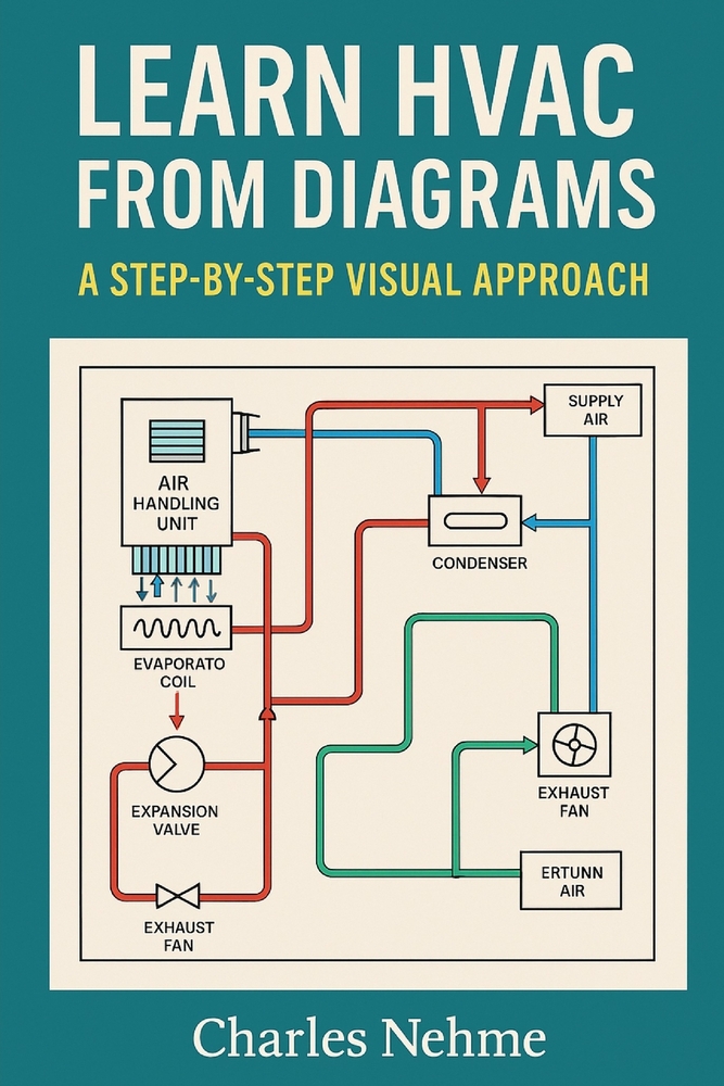 Learn HVAC from Diagrams: A Step-by-Step Visual Approach cover