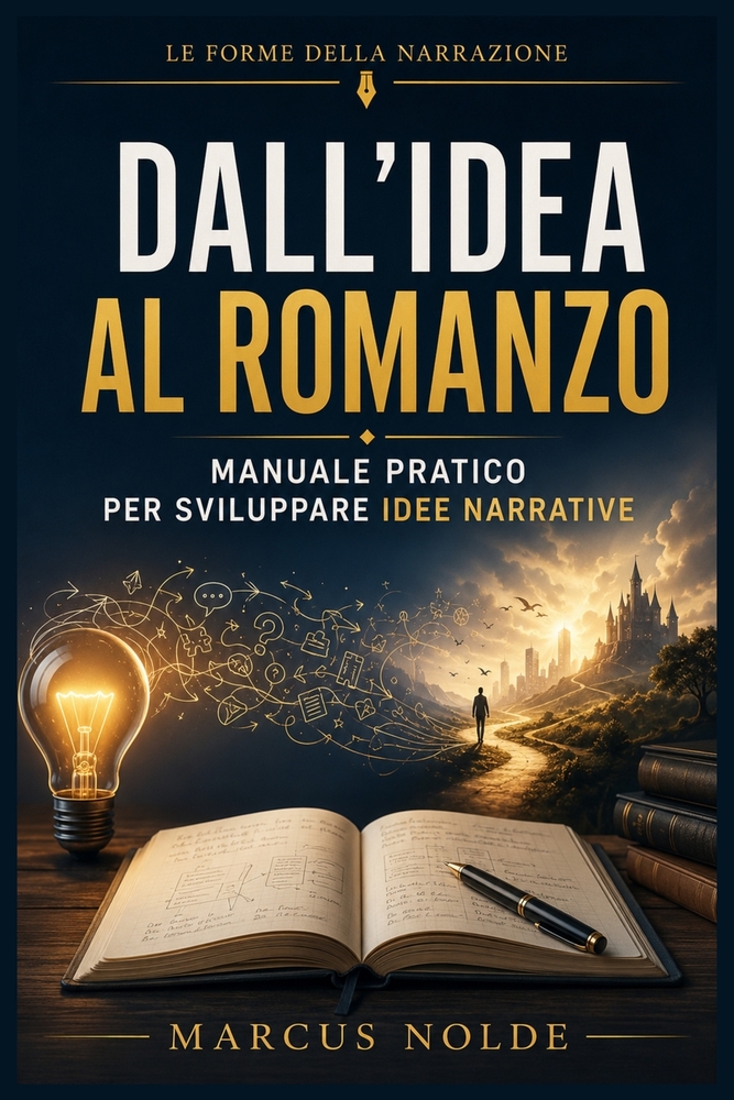 Dall'idea al romanzo: manuale pratico per sviluppare idee narrative cover