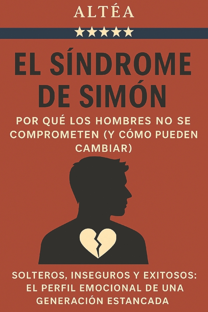 El Síndrome de Simón: Por qué los hombres no se comprometen (y cómo pueden cambiar).: Solteros, inseguros y exitosos: el perfil emocional de una gener cover