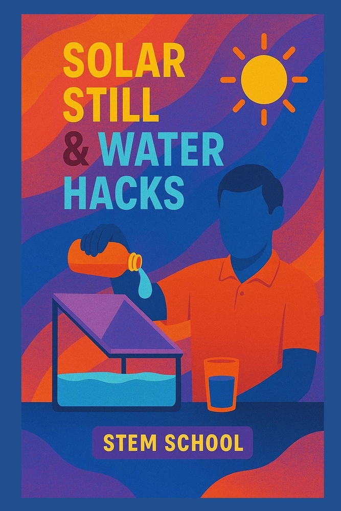 Solar Still & Water Hacks: Master Natural & Solar-Powered Water Purification Techniques cover