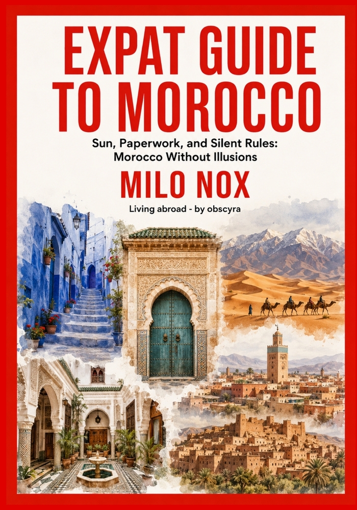 Expat Guide to Morocco: Sun, Paperwork, and Silent Rules: Morocco Without Illusions cover