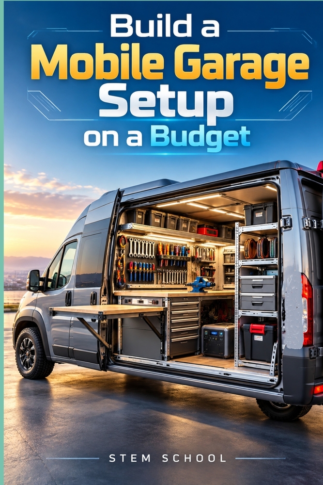 Build a Mobile Garage Setup on a Budget: Create Your Portable Repair Station with Basic Gear and a Vehicle cover