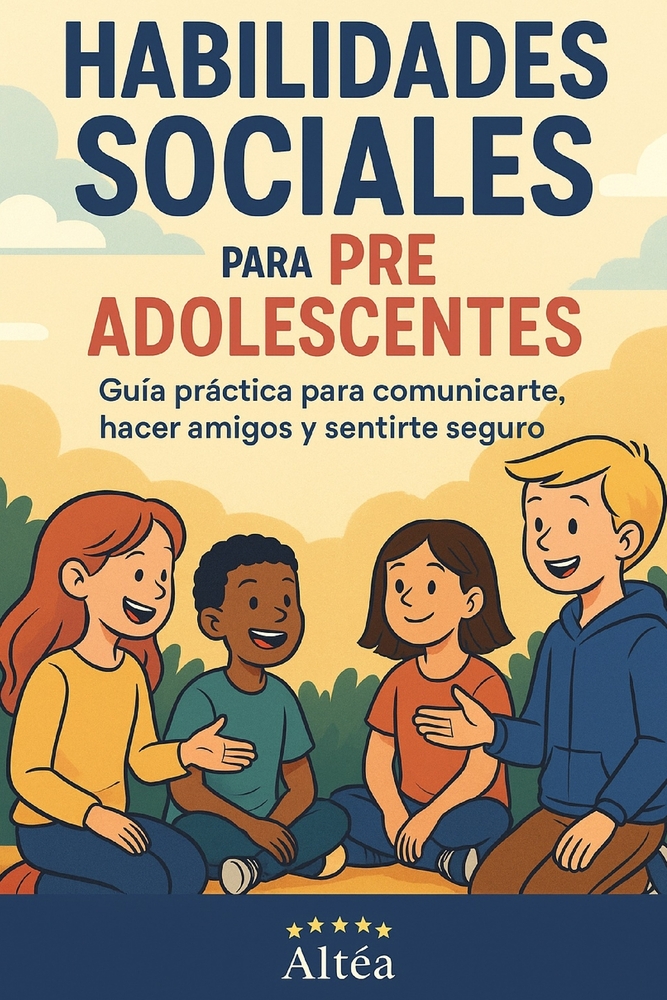 Habilidades Sociales para preadolescentes: Guía práctica para comunicarte, hacer amigos y sentirte seguro cover