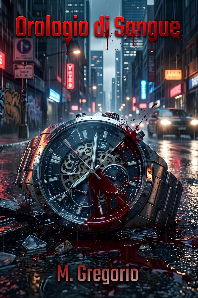 Orologio di Sangue: Ogni omicidio è un ingranaggio, ogni orologio rotto un messaggio. Un'antica cospirazione minaccia il mondo e solo un uomo può deci cover