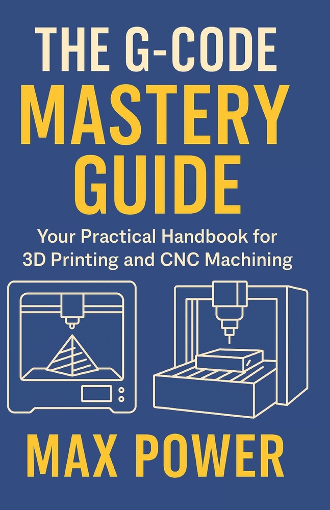 The G-Code Mastery Guide: Your Practical Handbook for 3D Printing and CNC Machining cover