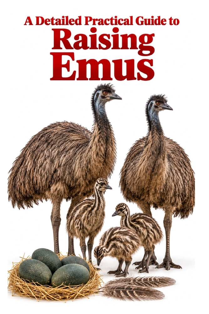 A Detailed Practical Guide to Raising Emus cover
