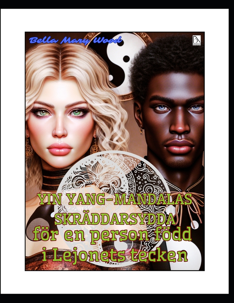 Yin Yang-mandalas skräddarsydda för en person född i Lejonets tecken: yin yang målning cover