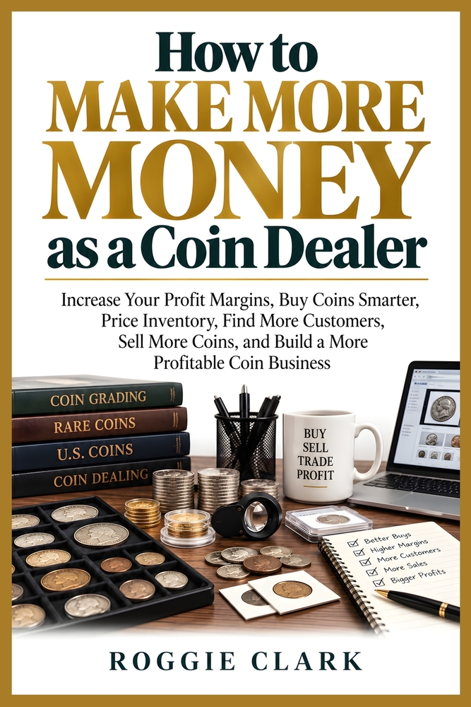 How to Make More Money as a Coin Dealer: Increase Your Profit Margins, Buy Coins Smarter, Price Inventory, Find More Customers, Sell More Coins, and B cover