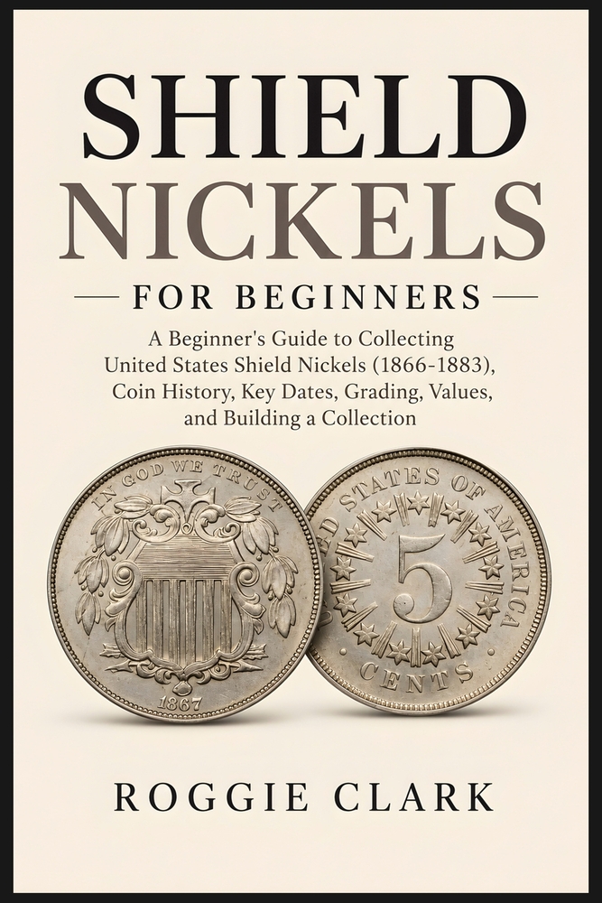 Shield Nickels for Beginners: A Beginner's Guide to Collecting United States Shield Nickels (1866-1883), Coin History, Key Dates, Grading, Values, and cover