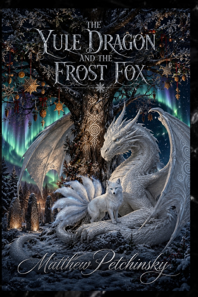 The Yule Dragon and the Frost Fox cover