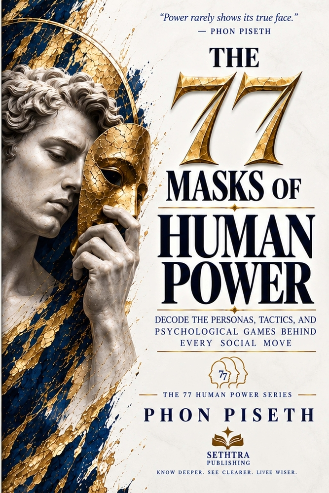 The 77 Masks of Human Power: Decode the Personas, Tactics, and Psychological Games Behind Every Social Move cover