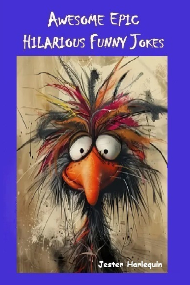 Awesome Epic Hilarious Funny Jokes: This is very humorous, amusing entertaining, zany & witty joke book. Full of puns, priceless funny one-liners guar cover